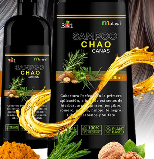 Kit 3 en 1 para un cabello sin canas