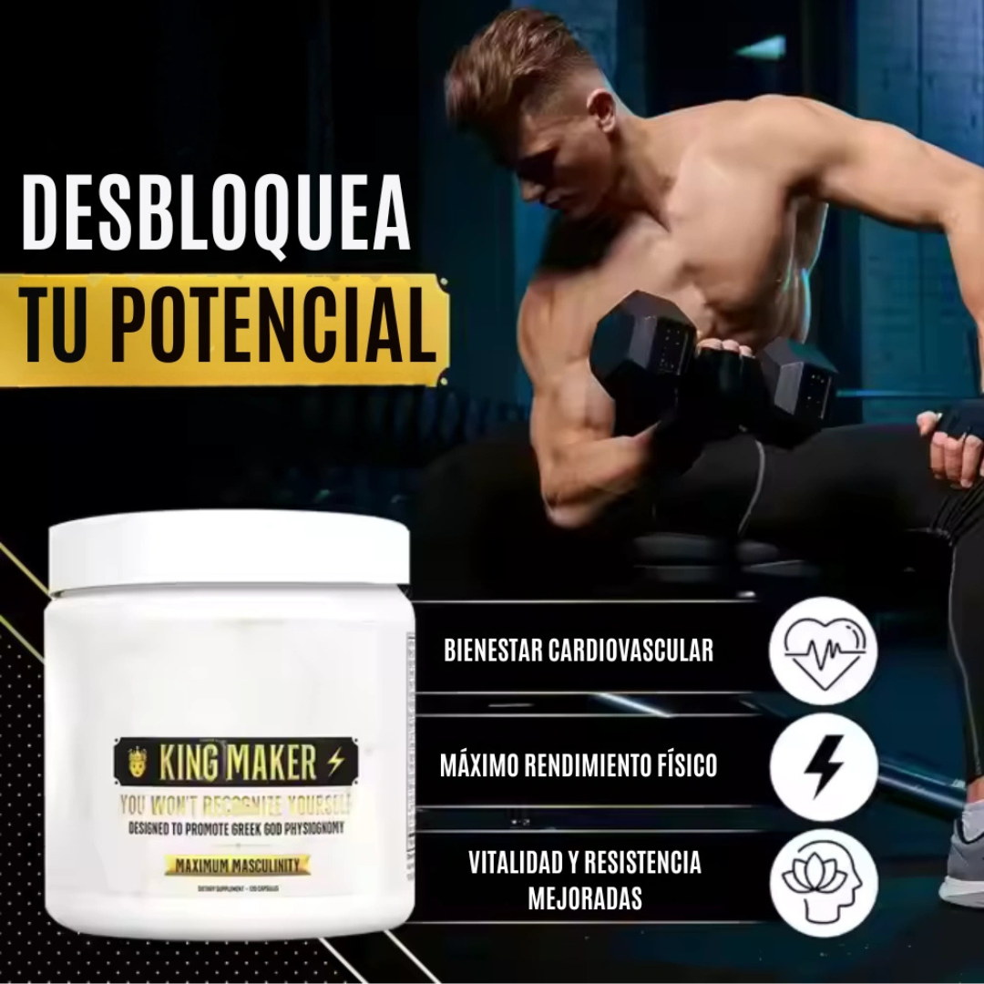 KING MAKER – Energía real para tu día y tu pareja