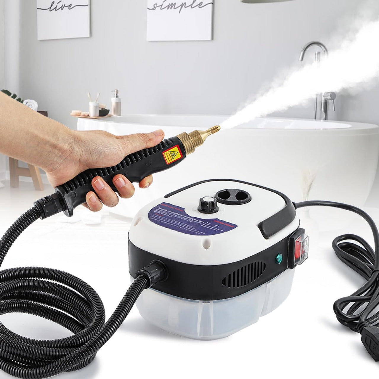 Mini Hidrolavadora a Vapor – Máxima Potencia en Tu Mano