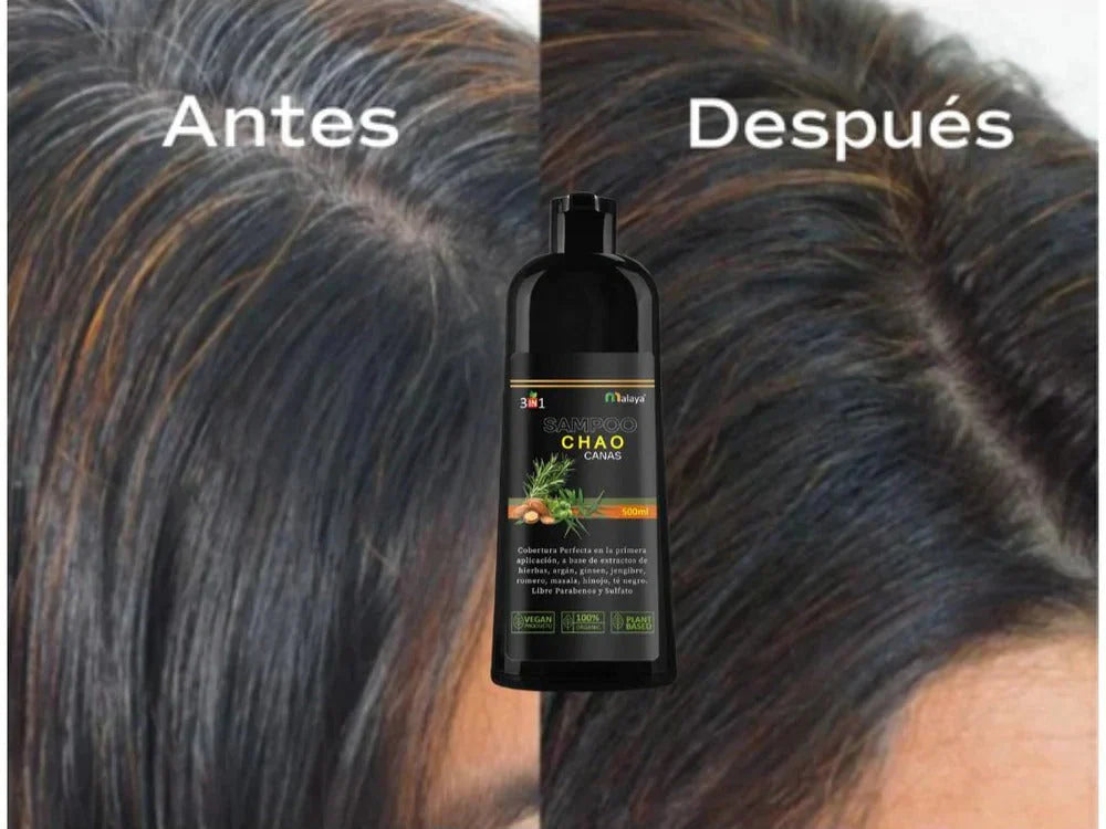 Kit 3 en 1 para un cabello sin canas